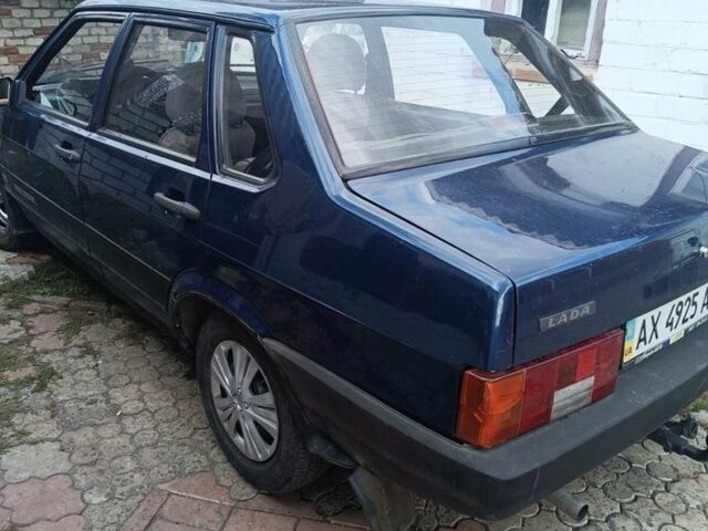 Синій ВАЗ 21099, об'ємом двигуна 1.5 л та пробігом 105 тис. км за 1502 $, фото 1 на Automoto.ua