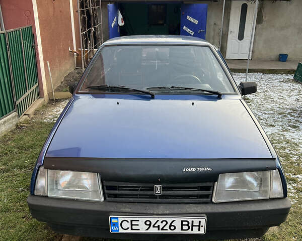 Синий ВАЗ 21099, объемом двигателя 1.5 л и пробегом 145 тыс. км за 1400 $, фото 1 на Automoto.ua