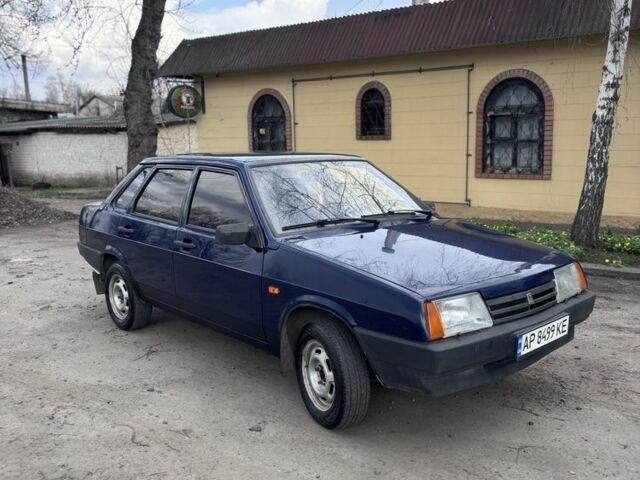 Синій ВАЗ 21099, об'ємом двигуна 1.5 л та пробігом 202 тис. км за 1600 $, фото 1 на Automoto.ua