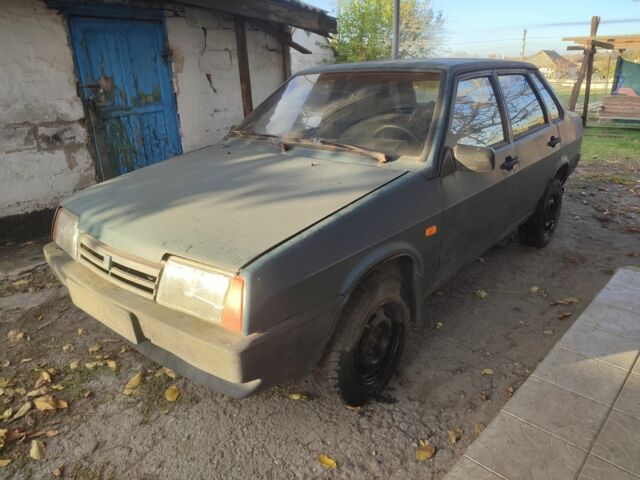 Синий ВАЗ 21099, объемом двигателя 0 л и пробегом 169 тыс. км за 478 $, фото 1 на Automoto.ua