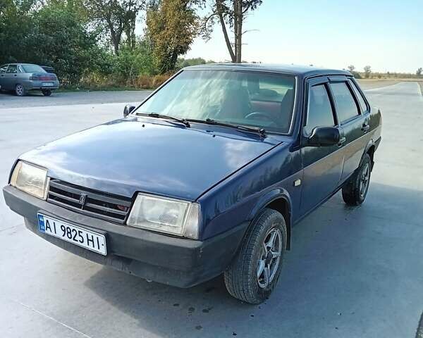 Синий ВАЗ 21099, объемом двигателя 1.6 л и пробегом 100 тыс. км за 1700 $, фото 1 на Automoto.ua
