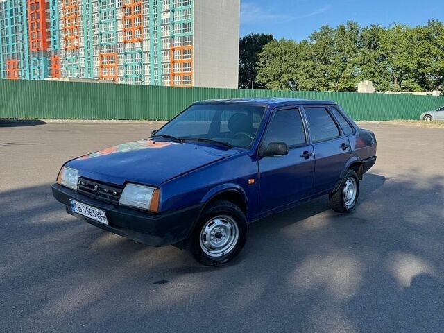Синій ВАЗ 21099, об'ємом двигуна 1.5 л та пробігом 230 тис. км за 900 $, фото 1 на Automoto.ua