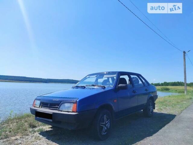Синій ВАЗ 21099, об'ємом двигуна 1.5 л та пробігом 146 тис. км за 2000 $, фото 1 на Automoto.ua