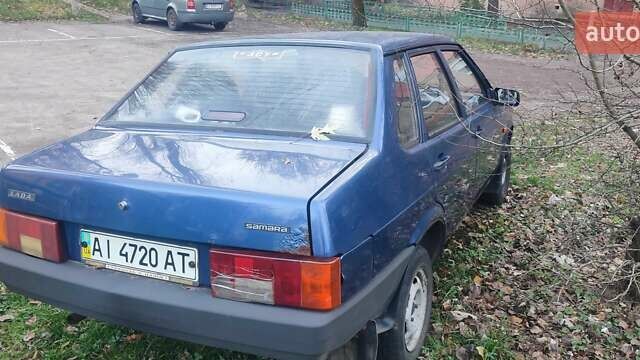 Синій ВАЗ 21099, об'ємом двигуна 1.5 л та пробігом 200 тис. км за 500 $, фото 1 на Automoto.ua