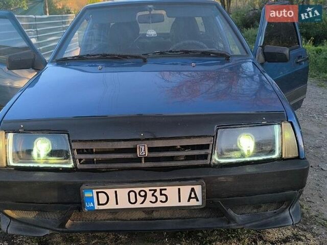 Синий ВАЗ 21099, объемом двигателя 1.5 л и пробегом 149 тыс. км за 1600 $, фото 1 на Automoto.ua