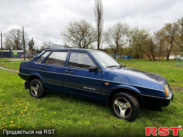 Синий ВАЗ 21099, объемом двигателя 1.5 л и пробегом 0 тыс. км за 1900 $, фото 1 на Automoto.ua