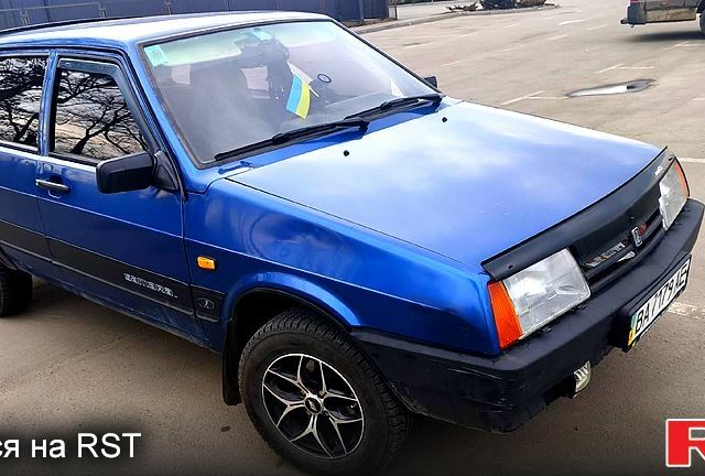 Синий ВАЗ 21099, объемом двигателя 1.5 л и пробегом 261 тыс. км за 2200 $, фото 1 на Automoto.ua