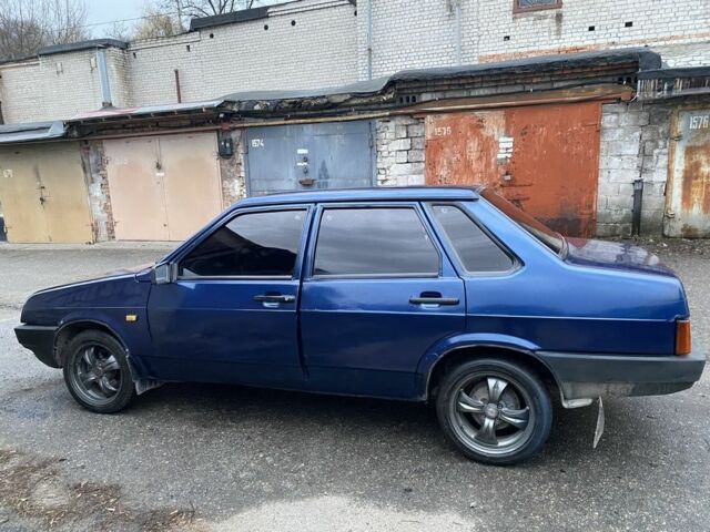Синий ВАЗ 21099, объемом двигателя 1.5 л и пробегом 115 тыс. км за 900 $, фото 1 на Automoto.ua