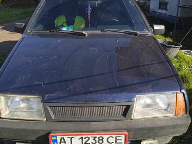Синий ВАЗ 21099, объемом двигателя 1.5 л и пробегом 234 тыс. км за 1900 $, фото 1 на Automoto.ua