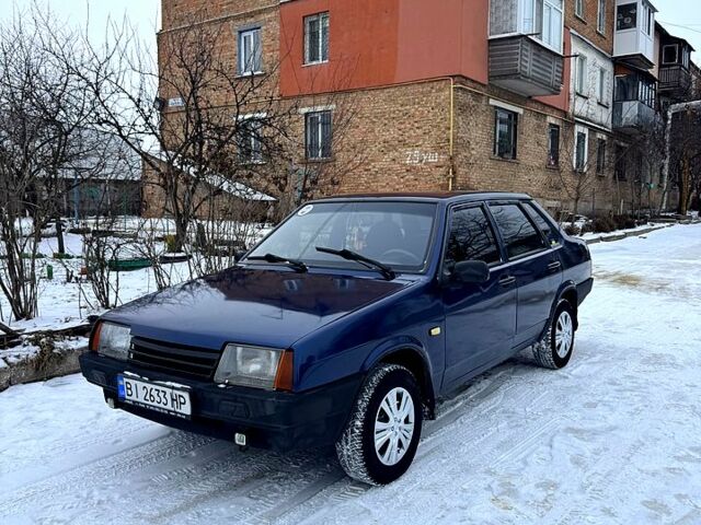 Синій ВАЗ 21099, об'ємом двигуна 1.5 л та пробігом 0 тис. км за 1700 $, фото 1 на Automoto.ua