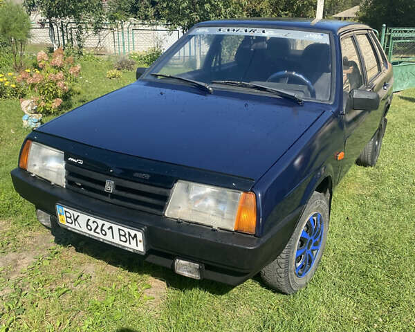 Синій ВАЗ 21099, об'ємом двигуна 1.5 л та пробігом 100 тис. км за 1300 $, фото 1 на Automoto.ua