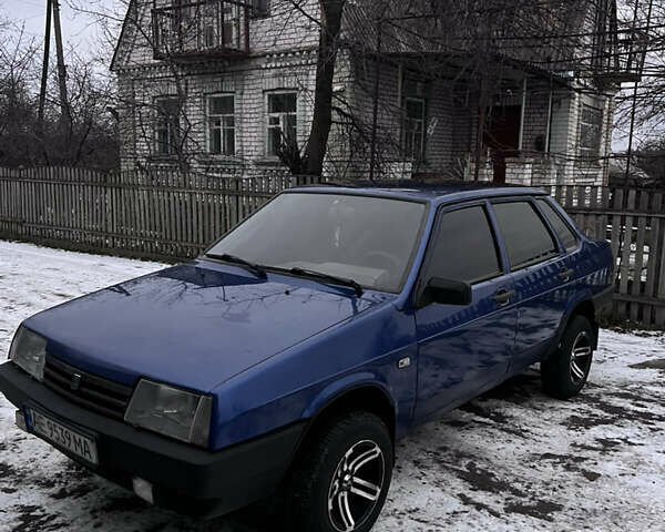 Синій ВАЗ 21099, об'ємом двигуна 1.5 л та пробігом 155 тис. км за 1600 $, фото 1 на Automoto.ua
