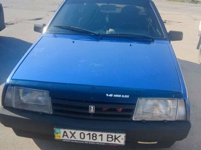 Синий ВАЗ 21099, объемом двигателя 1.5 л и пробегом 205 тыс. км за 2000 $, фото 1 на Automoto.ua