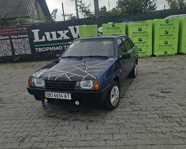 Синій ВАЗ 21099, об'ємом двигуна 1.5 л та пробігом 333 тис. км за 1200 $, фото 1 на Automoto.ua