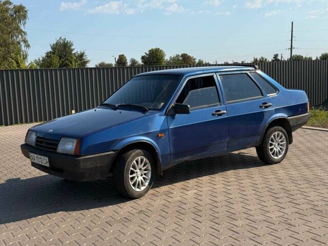 Синій ВАЗ 21099, об'ємом двигуна 1.5 л та пробігом 276 тис. км за 1104 $, фото 1 на Automoto.ua