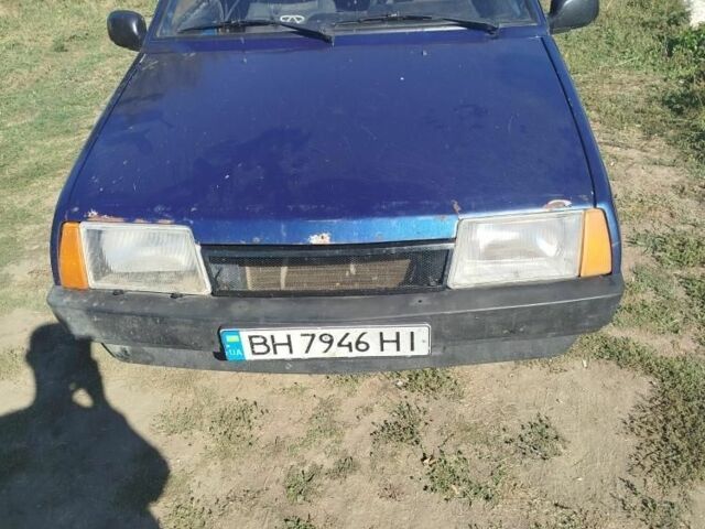 Синий ВАЗ 21099, объемом двигателя 1.5 л и пробегом 950 тыс. км за 950 $, фото 1 на Automoto.ua