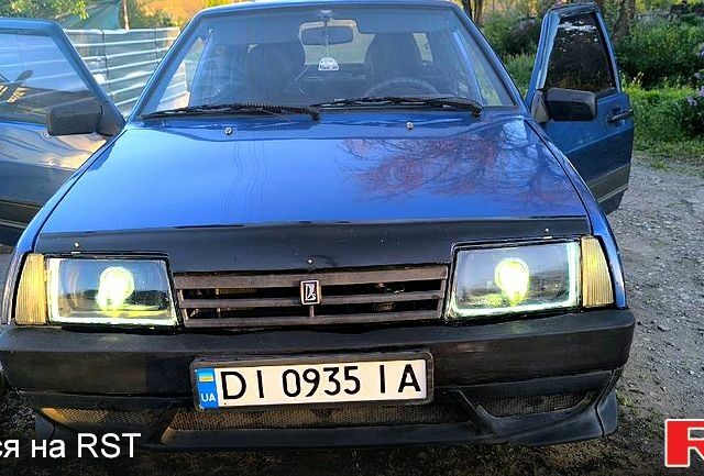 Синий ВАЗ 21099, объемом двигателя 1.5 л и пробегом 149 тыс. км за 1600 $, фото 1 на Automoto.ua