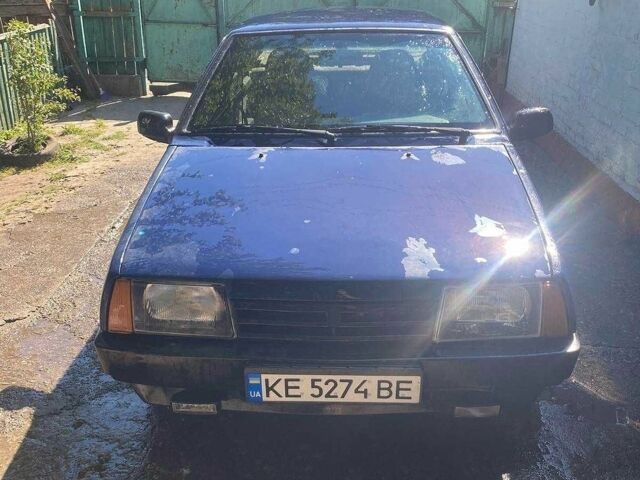Синий ВАЗ 21099, объемом двигателя 1.5 л и пробегом 15 тыс. км за 1193 $, фото 1 на Automoto.ua