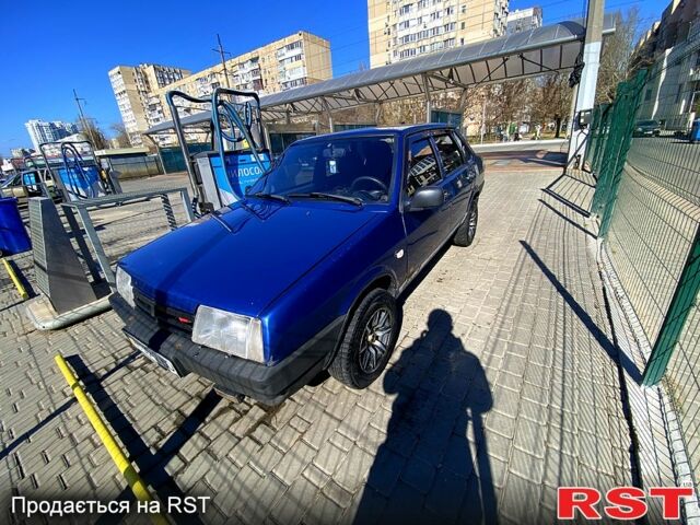 Синий ВАЗ 21099, объемом двигателя 1.5 л и пробегом 0 тыс. км за 1350 $, фото 1 на Automoto.ua