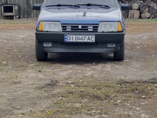 Синий ВАЗ 21099, объемом двигателя 1.5 л и пробегом 140 тыс. км за 2500 $, фото 1 на Automoto.ua