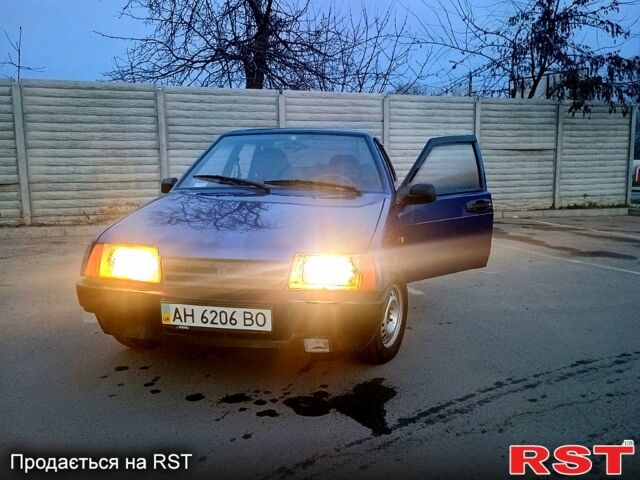 Синий ВАЗ 21099, объемом двигателя 1.5 л и пробегом 0 тыс. км за 1300 $, фото 1 на Automoto.ua