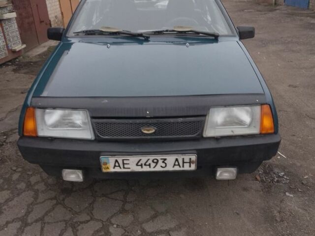 Синий ВАЗ 21099, объемом двигателя 1.5 л и пробегом 161 тыс. км за 1650 $, фото 1 на Automoto.ua