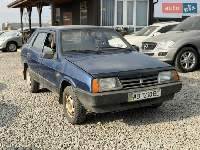 Синій ВАЗ 21099, об'ємом двигуна 1.5 л та пробігом 87 тис. км за 1200 $, фото 1 на Automoto.ua
