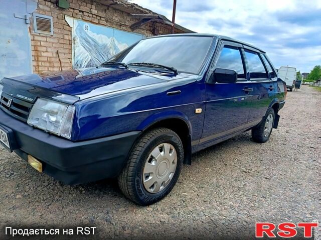 Синій ВАЗ 21099, об'ємом двигуна 1.5 л та пробігом 47 тис. км за 2200 $, фото 1 на Automoto.ua