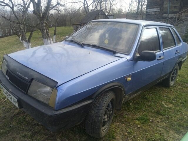 Синий ВАЗ 21099, объемом двигателя 0 л и пробегом 120 тыс. км за 700 $, фото 1 на Automoto.ua