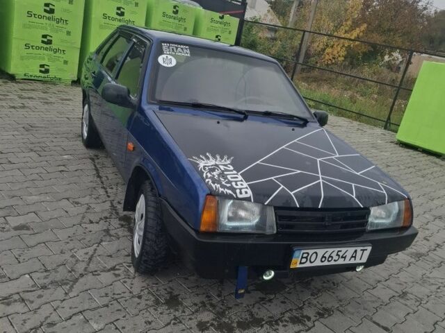 Синій ВАЗ 21099, об'ємом двигуна 1.5 л та пробігом 333 тис. км за 1200 $, фото 1 на Automoto.ua