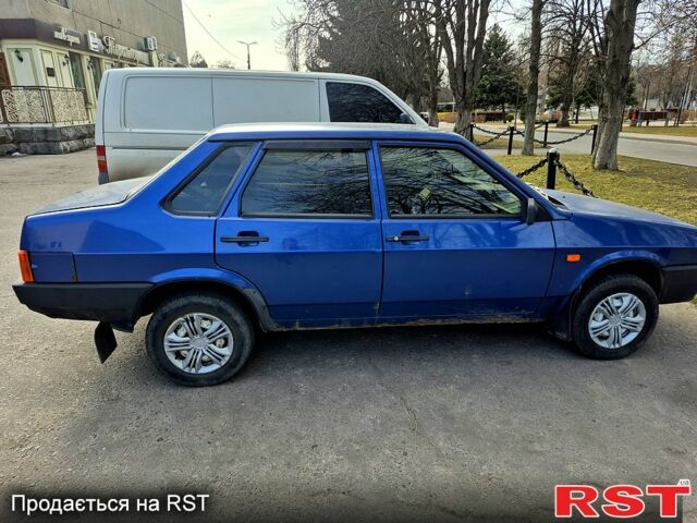 Синій ВАЗ 21099, об'ємом двигуна 1.5 л та пробігом 143 тис. км за 1700 $, фото 1 на Automoto.ua