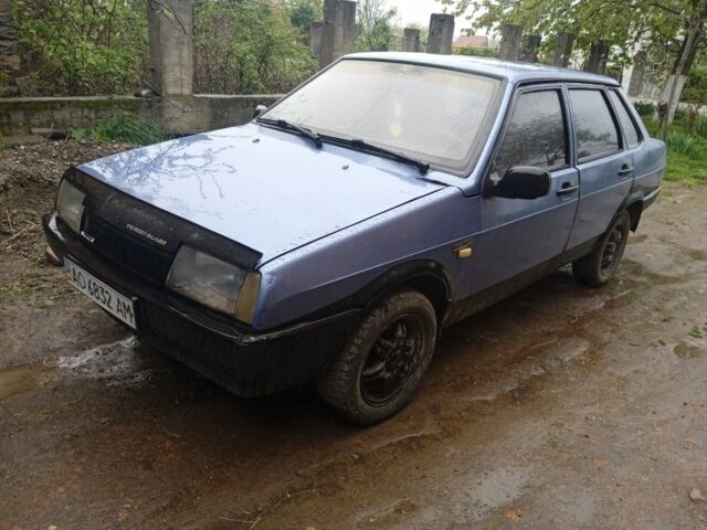 Синий ВАЗ 21099, объемом двигателя 0 л и пробегом 120 тыс. км за 700 $, фото 1 на Automoto.ua