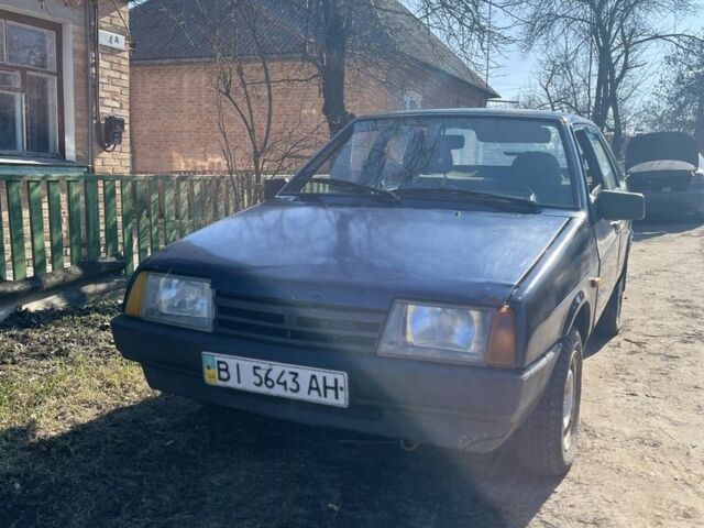 Синій ВАЗ 21099, об'ємом двигуна 1.5 л та пробігом 250 тис. км за 750 $, фото 1 на Automoto.ua