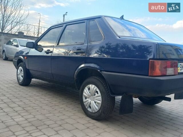 Синій ВАЗ 21099, об'ємом двигуна 1.5 л та пробігом 203 тис. км за 1650 $, фото 1 на Automoto.ua