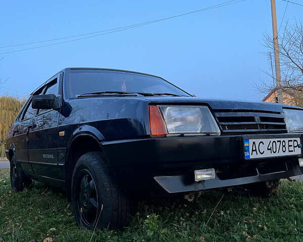 Синий ВАЗ 21099, объемом двигателя 1.5 л и пробегом 210 тыс. км за 1300 $, фото 1 на Automoto.ua