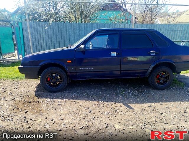 Синий ВАЗ 21099, объемом двигателя 16 л и пробегом 0 тыс. км за 1600 $, фото 1 на Automoto.ua