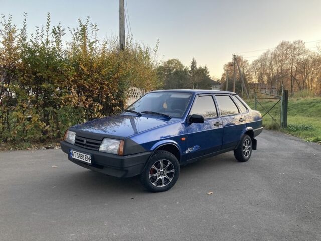 Синій ВАЗ 21099, об'ємом двигуна 1.6 л та пробігом 168 тис. км за 1400 $, фото 1 на Automoto.ua