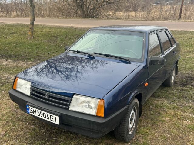 Синій ВАЗ 21099, об'ємом двигуна 1.5 л та пробігом 200 тис. км за 2012 $, фото 1 на Automoto.ua