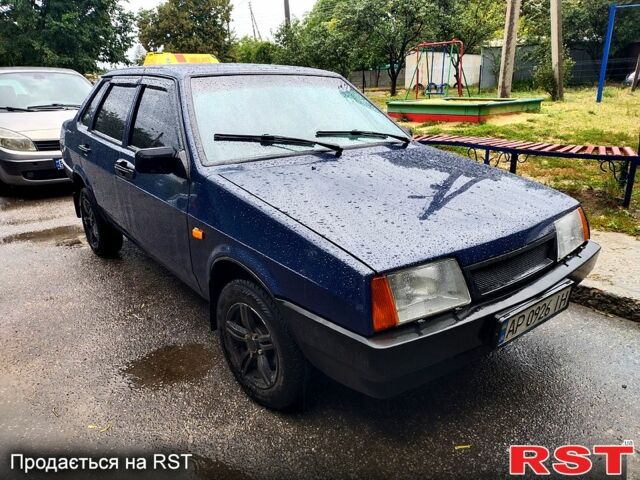 Синий ВАЗ 21099, объемом двигателя 1.5 л и пробегом 0 тыс. км за 2000 $, фото 1 на Automoto.ua