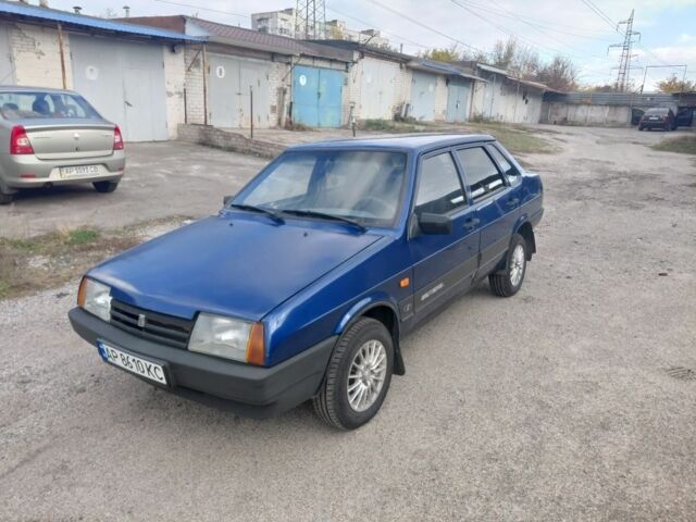 Синій ВАЗ 21099, об'ємом двигуна 1.6 л та пробігом 226 тис. км за 1100 $, фото 1 на Automoto.ua