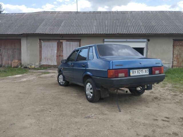 ВАЗ 21099 2007 у Виньковцах на Automoto.ua Синій ВАЗ 21099, об'ємом двигуна 1.6 л та пробігом 154 тис. км за 1500 $, фото 1 на Automoto.ua