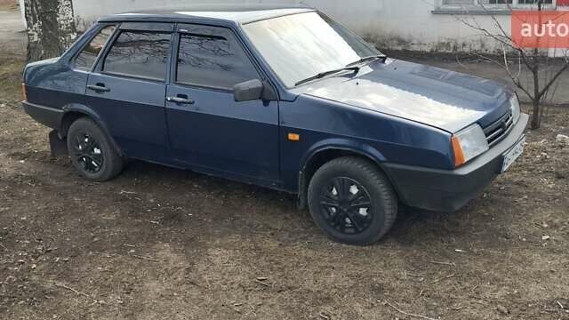 Синій ВАЗ 21099, об'ємом двигуна 1.6 л та пробігом 250 тис. км за 2500 $, фото 1 на Automoto.ua