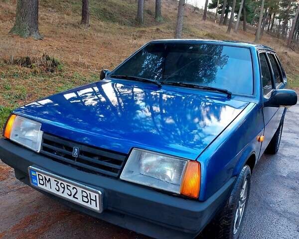 Синий ВАЗ 21099, объемом двигателя 1.6 л и пробегом 277 тыс. км за 1500 $, фото 1 на Automoto.ua