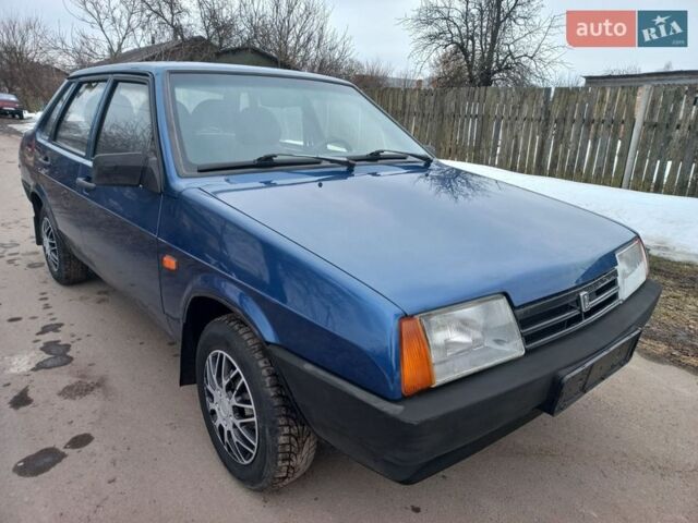 Синій ВАЗ 21099, об'ємом двигуна 1.6 л та пробігом 108 тис. км за 2850 $, фото 1 на Automoto.ua