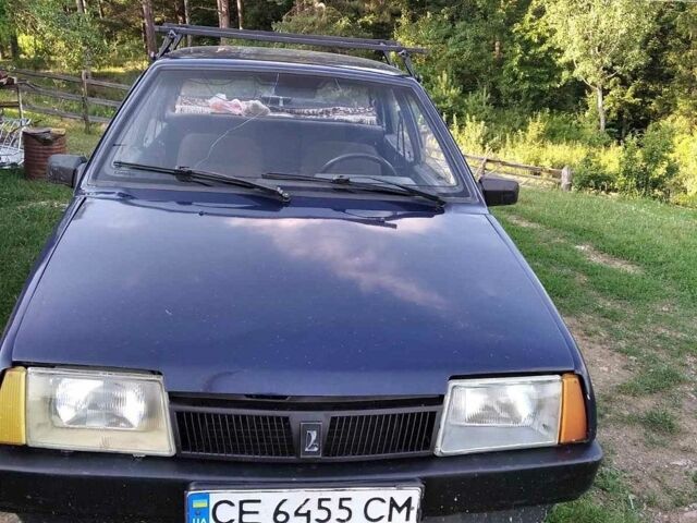 Синий ВАЗ 21099, объемом двигателя 1.5 л и пробегом 88 тыс. км за 1263 $, фото 1 на Automoto.ua