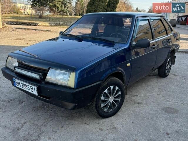 Синій ВАЗ 21099, об'ємом двигуна 1.5 л та пробігом 150 тис. км за 1650 $, фото 1 на Automoto.ua