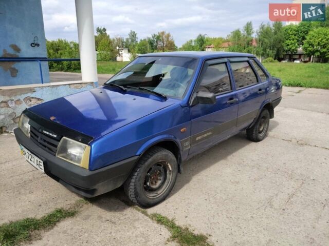 Синій ВАЗ 21099, об'ємом двигуна 1.6 л та пробігом 148 тис. км за 2350 $, фото 1 на Automoto.ua