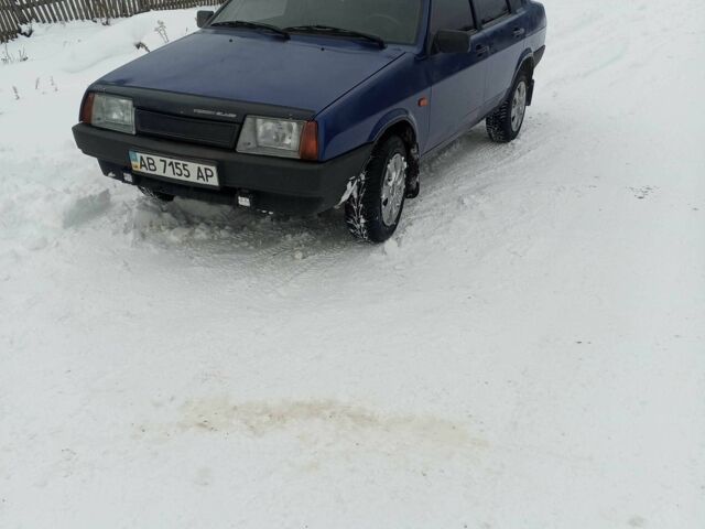 Синий ВАЗ 21099, объемом двигателя 1.5 л и пробегом 3 тыс. км за 2000 $, фото 1 на Automoto.ua
