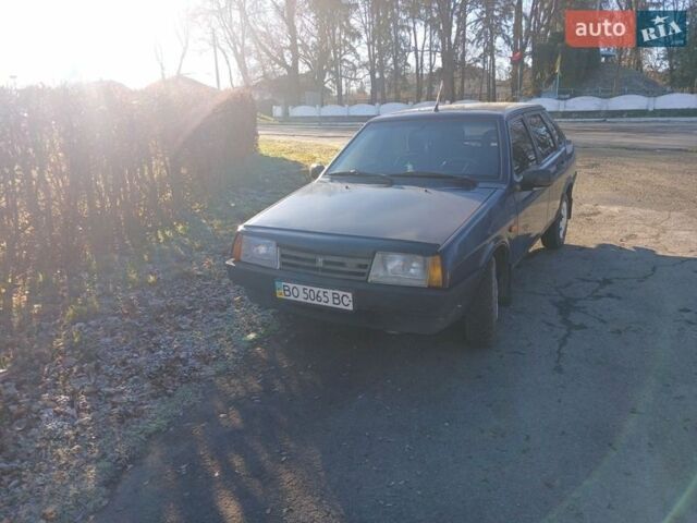 Синій ВАЗ 21099, об'ємом двигуна 1.6 л та пробігом 204 тис. км за 1200 $, фото 1 на Automoto.ua