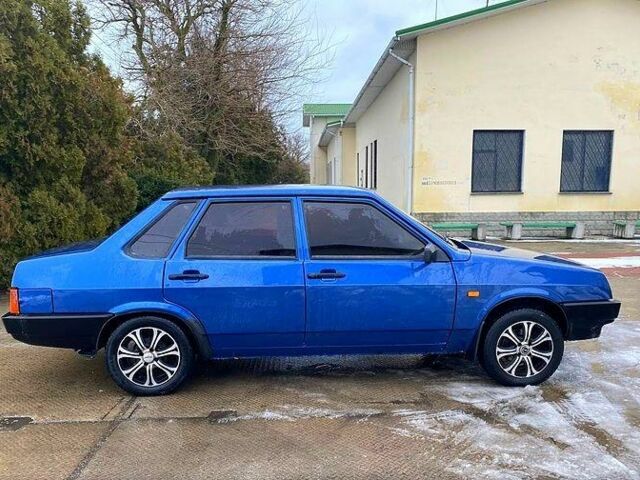 Синій ВАЗ 21099, об'ємом двигуна 1.6 л та пробігом 123 тис. км за 1300 $, фото 1 на Automoto.ua